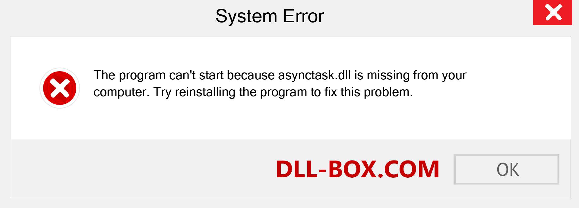  asynctask.dll file is missing?. Download for Windows 7, 8, 10 - Fix  asynctask dll Missing Error on Windows, photos, images